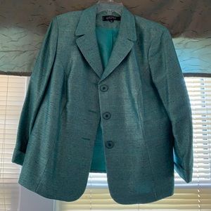 Skirt Suit - Teal